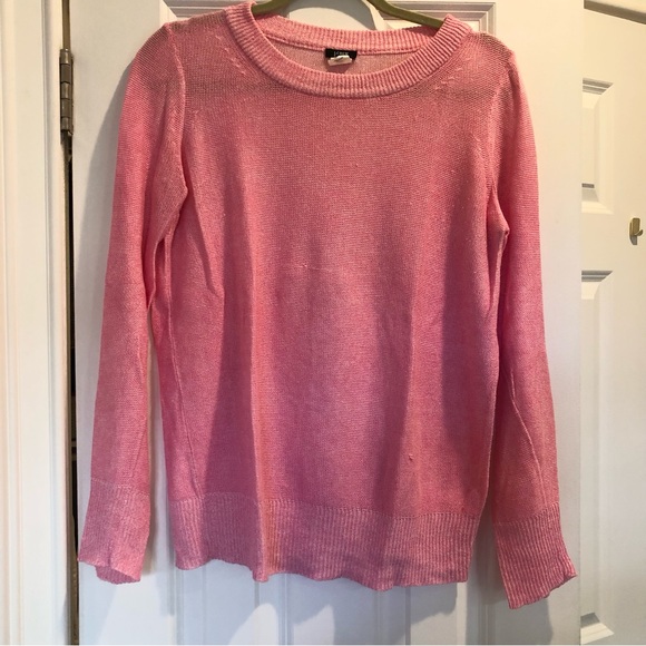 J.Crew Bright Pink Sweater, size medium - Picture 1 of 5